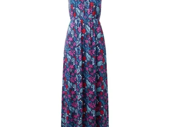 New SuperTrash Jurk Print,Zwart