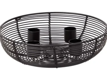 New Merk Kaarsenhouder Goud,Zwart