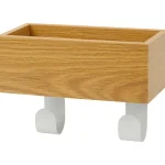 New FERM Kapstok Met Opbergbakje Wit,Zwart