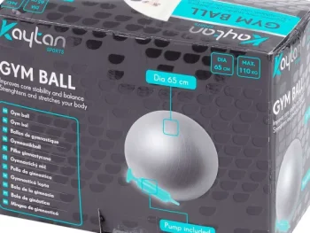 New Kaytan Fitnessbal Zilver