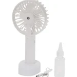 Discount Kinzo Handventilator Met Mistpray Blauw,Roze,Wit,Zwart