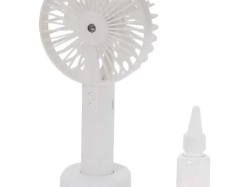 Discount Kinzo Handventilator Met Mistpray Blauw,Roze,Wit,Zwart