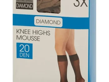 Clearance Lotto Kniekous 20 Denier Beige,Bruin,Grijs,Zwart