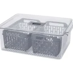 Best Lock & Lock Koelkast-Opbergbak Wit,Zwart