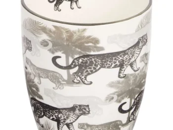 Hot Merk Koffiebeker Wild Living Print