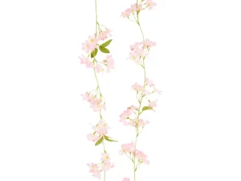 Best Merk Kunstbloemenslinger Roze,Wit