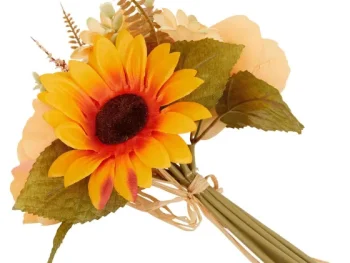 Discount Merk Kunstboeket Oranje,Roze,Wit