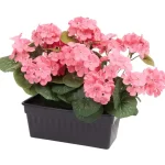 Hot Merk Kunstgeranium Rood,Roze,Wit