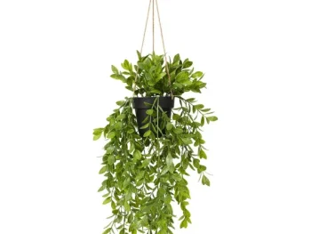 Fashion Merk Kunsthangplant Zwart,Groen