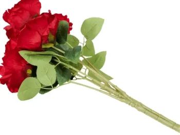 New Merk Kunstrozenboeket Roze,Rood,Wit