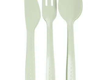 Outlet Merk Kunststof Bestek Blauw,Grijs,Groen,Wit