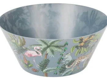Sale Merk Kunststof Schaal Met Jungle Print