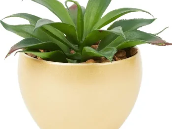New Merk Kunstvetplant In Pot Brons,Goud