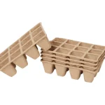 Clearance Merk Kweektray Met Vakken Bruin