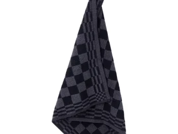 Outlet Merk La Sonata Keukendoek Antraciet Print