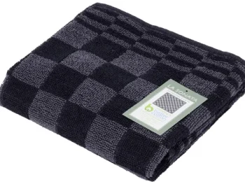 Outlet Merk La Sonata Keukendoek Antraciet Print