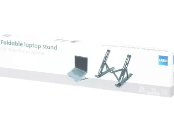 Best Lab31 Laptopstandaard Zwart