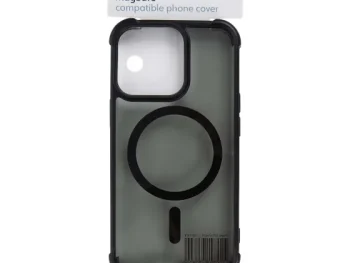 New Lab31 Magsafe Telefoonhoesje Transparant,Zwart