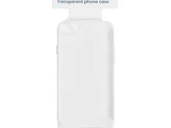 New Lab31 Telefoonhoesje Transparant,Zwart