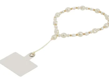 Hot Lab31 Telefoonkoord Met Kralen Meerkleurig