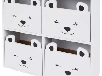 New Merk Ladekastje Voor Kinderen Beige,Grijs,Wit