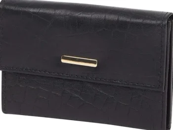 Outlet McGregor Lederen Portemonnee Rood,Zwart