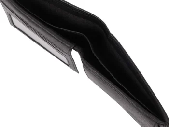 Clearance McGregor Lederen Portemonnee Zwart