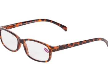 Hot Merk Leesbril Bruin,Print,Zwart