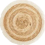 Best Merk Maisblad Placemat Bruin,Wit,Zwart