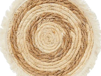 Best Merk Maisblad Placemat Bruin,Wit,Zwart