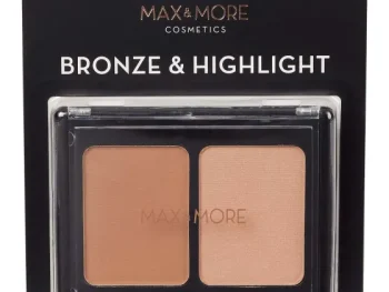 Outlet Max & More Bronzer + Highlighter Meerkleurig