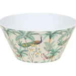 Outlet Merk Melamine Schaal Spring Print