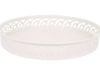 Sale Merk Metalen Dienblad Roze,Taupe