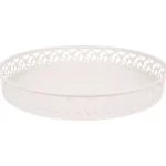 Sale Merk Metalen Dienblad Roze,Taupe