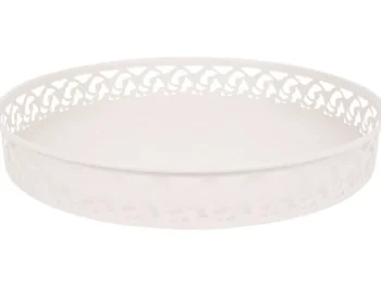 Sale Merk Metalen Dienblad Roze,Taupe