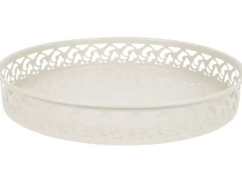 Sale Merk Metalen Dienblad Roze,Taupe