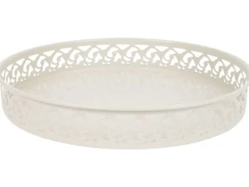 Clearance Merk Metalen Dienblad Roze,Wit