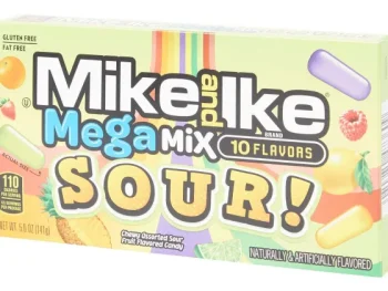 Hot Mike & Ike Mega Mix Sour Meerkleurig