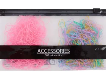 Online Schrunchmiez Mini-Haarelastiekjes Meerkleurig,Zwart