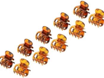 Best Schrunchmiez Mini-Haarklemmen Zwart,Bruin