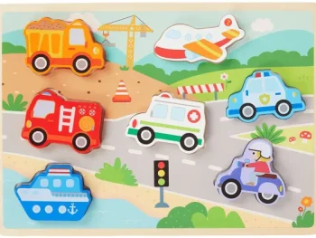 Sale Mini Matters Houten Puzzel Meerkleurig