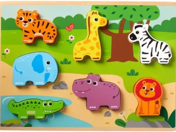 Sale Mini Matters Houten Puzzel Meerkleurig