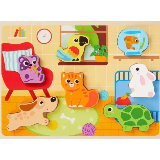 mini-matters-houten-puzzel-edAJNWWe-3.webp Sale Mini Matters Houten Puzzel Meerkleurig