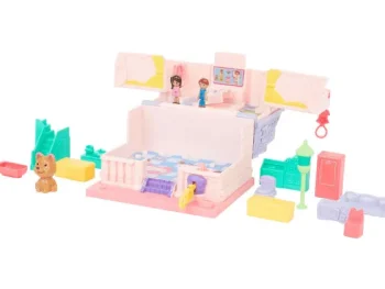 Clearance Mini Matters Mini-Speelhuis Paars,Roze