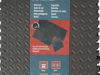 Online Merk Multifunctionele Matten Zwart