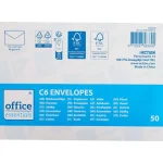 Online Office Essentials Enveloppen C6 Wit