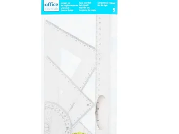 Hot Office Essentials Liniaalset Transparant