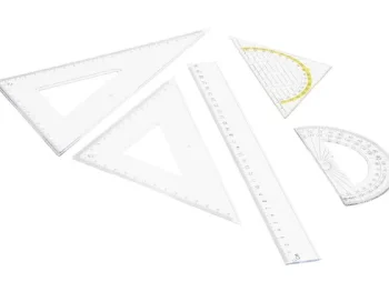 Hot Office Essentials Liniaalset Transparant