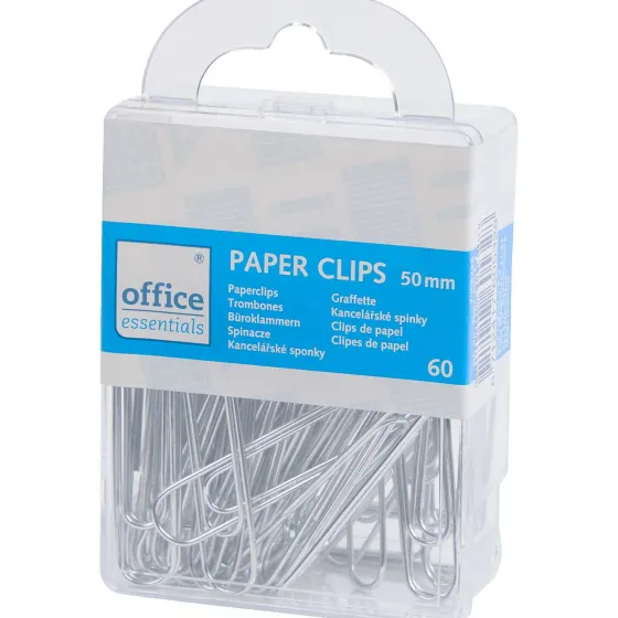 office-essentials-paperclips-JWkiyhVN-2.webp Outlet Office Essentials Paperclips Zilver,Meerkleurig