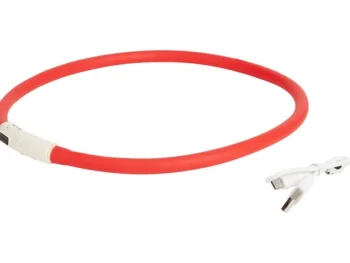 Hot Merk Oplaadbare Led-Halsband Blauw,Rood